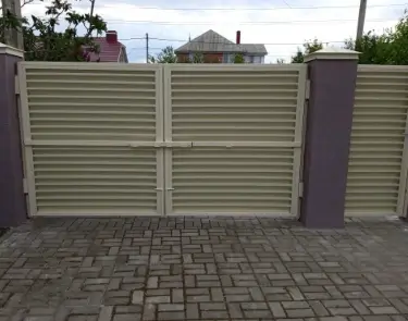 Распашные ворота с автоматикой в Бугульме под ключ
