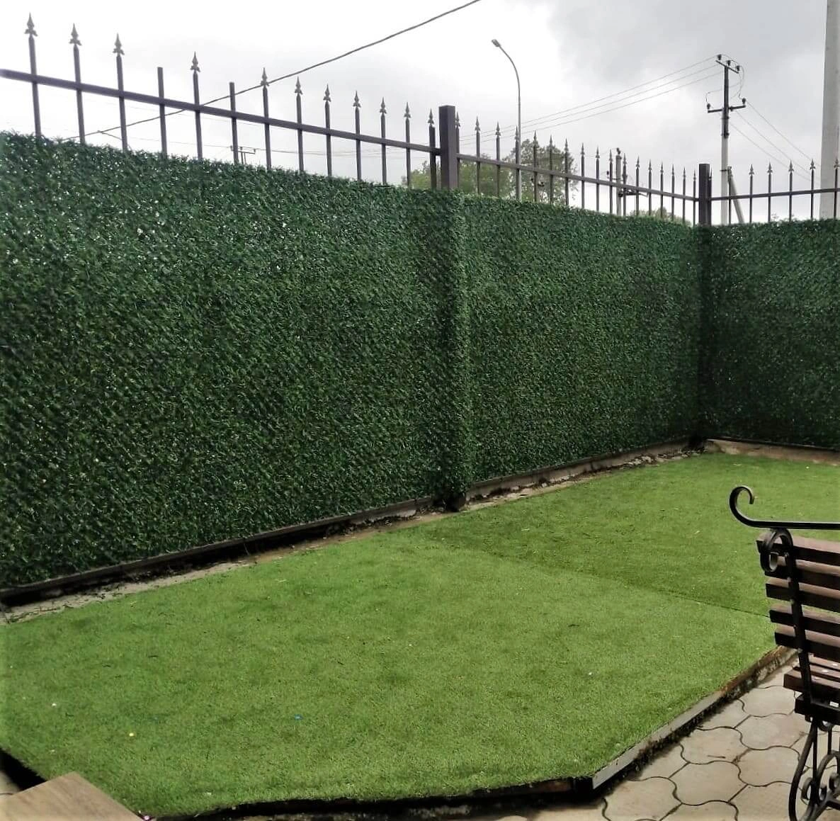 Вечнозеленый забор Grass Fence 33м фото 4 в Бугульме